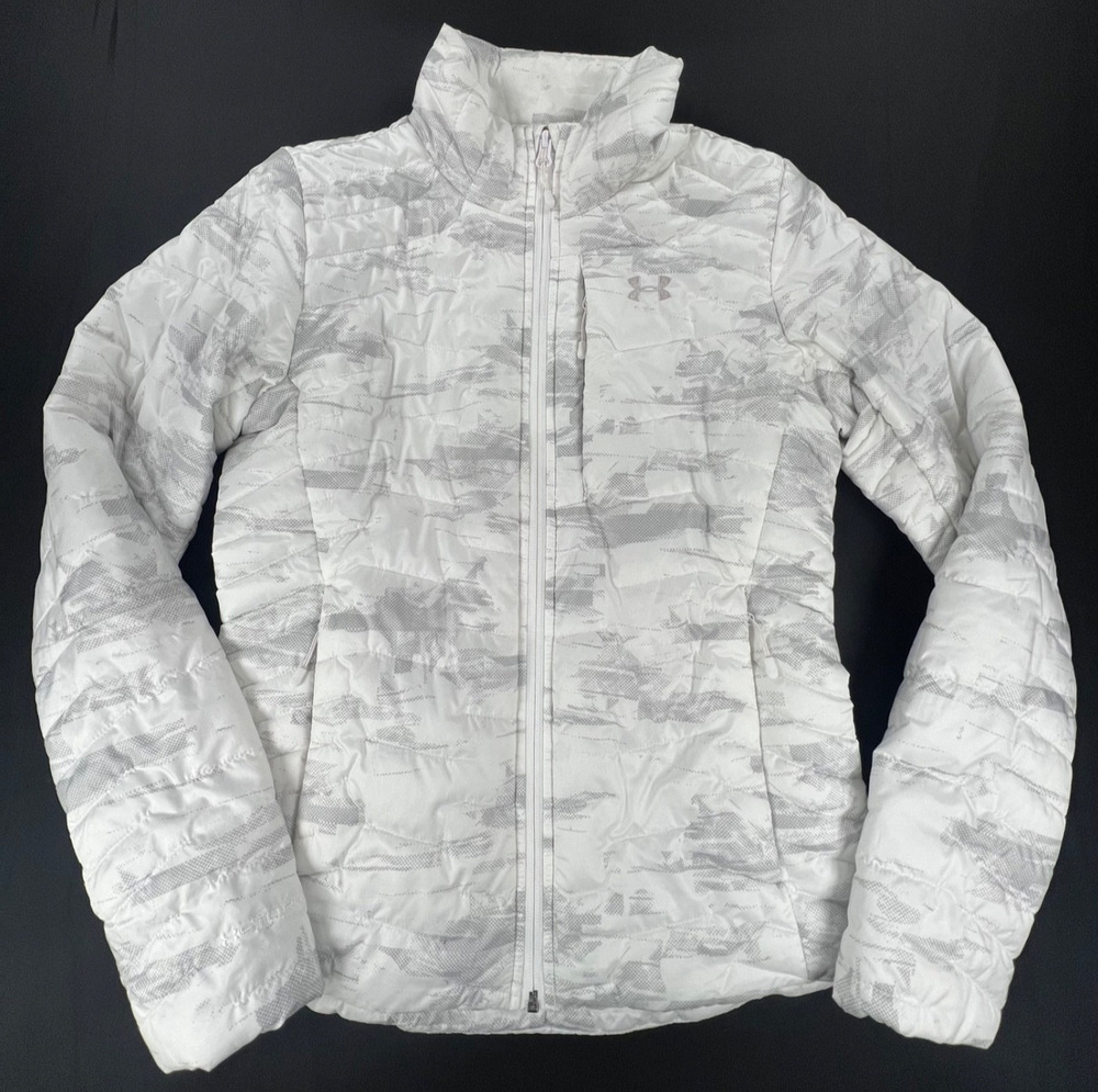 Under Armour Cold Gear Reactor Storm Full-Zip Puffer Winter Jacket (XS)